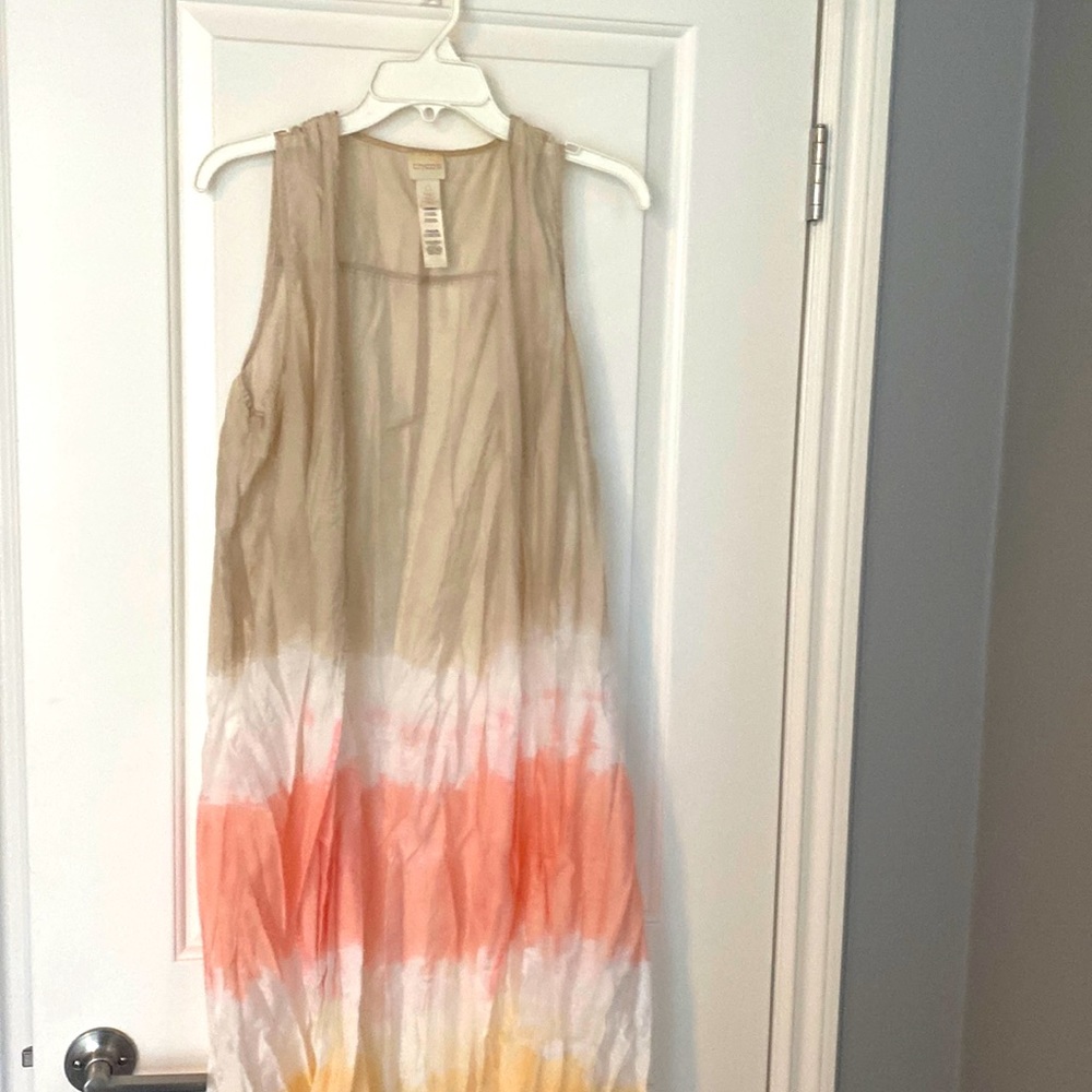 Chicos ombré vest duster